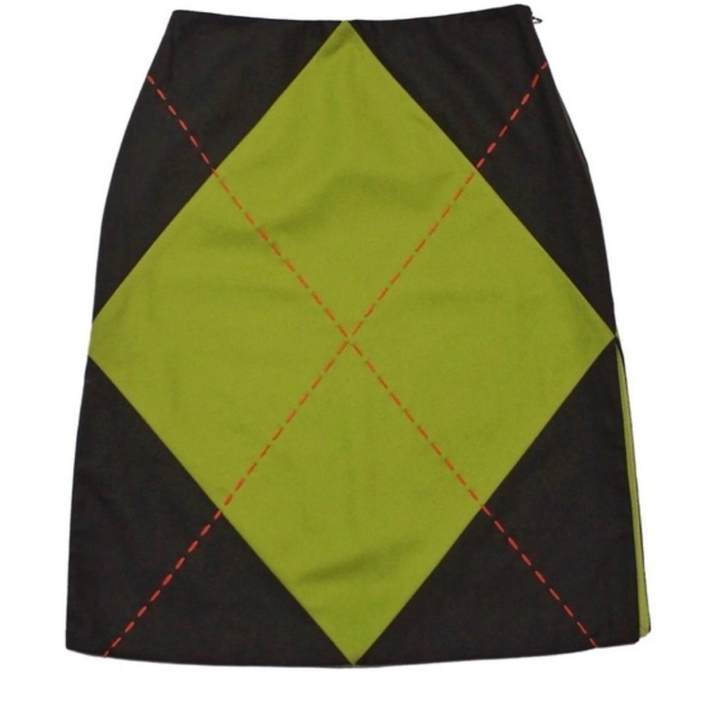 Moschino  Green Knee-Length Pencil Skirt US size 8